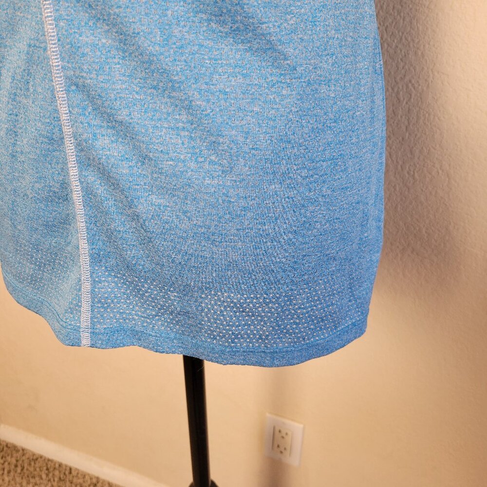 Champion Womens Racerback Tank Top Small Blue White Sleeveless Athletic - Picture 6 of 6